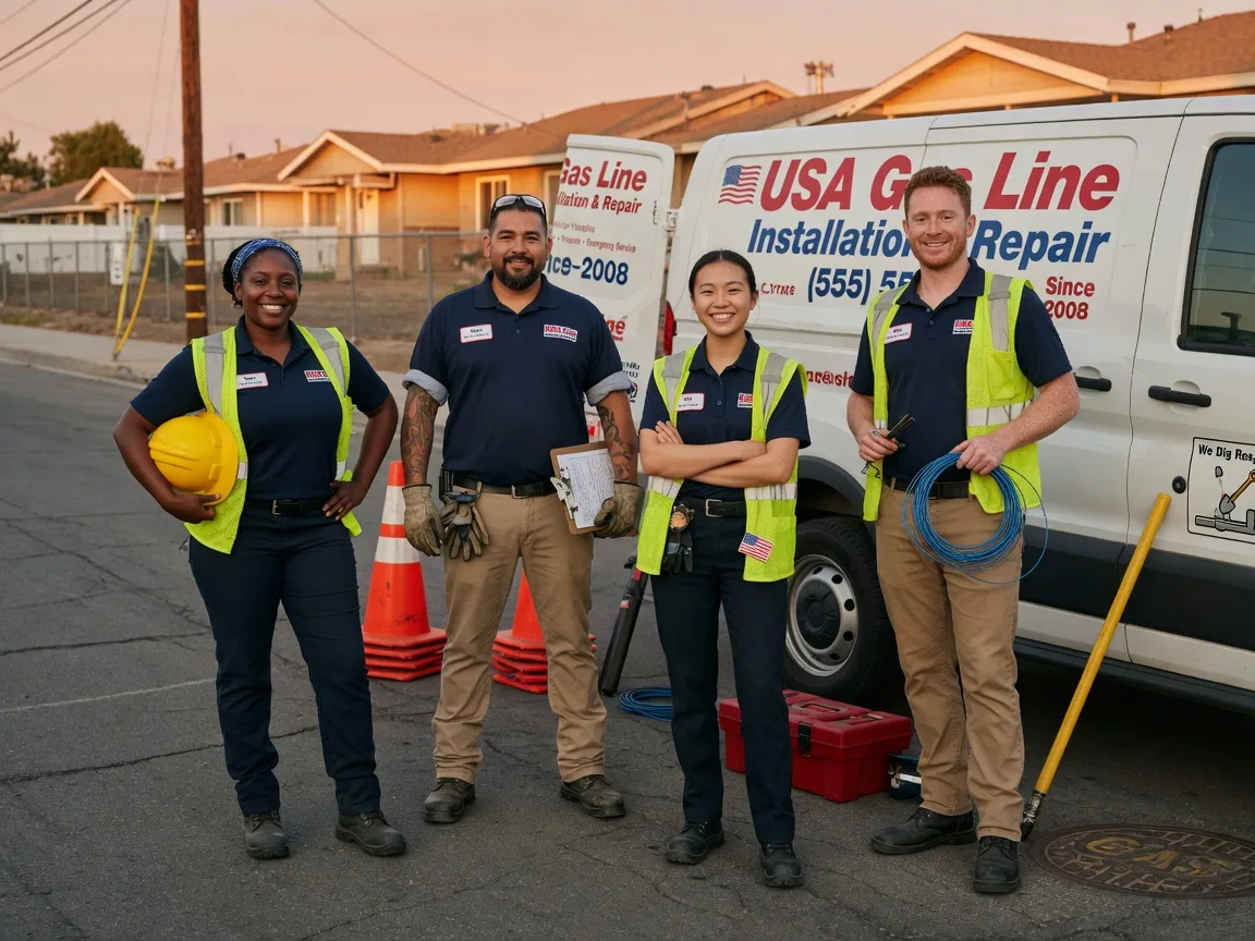 Gas Line Installation company in Arnaudville, LA
